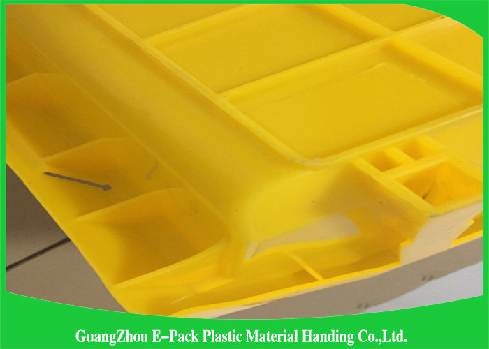 Shelf Wall Mounted Industrial Plastic Storage Boxes , Heavy Duty Plastic Stackable Bins