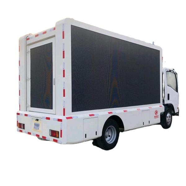 Buy cheap Outdoor Waterproof P10 Light Weight Trailer Mobile Truck High Definition LED Advertising Screen from wholesalers