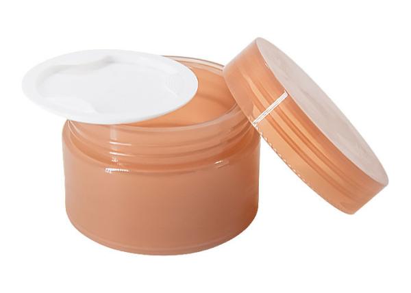 Buy cheap 50g Empty Round Shape Leak Proof 51mm Cosmetic Cream Jars With Lid Spoon from wholesalers