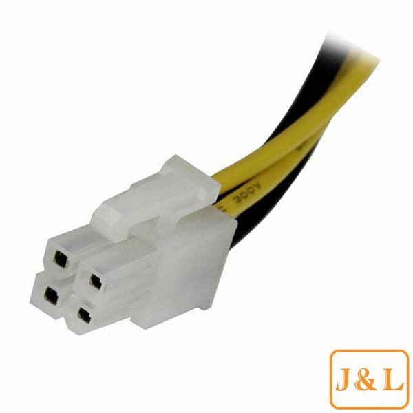 Buy cheap 8in ATX12V 4 Pin P4 CPU Power Extension Cable - M F from wholesalers
