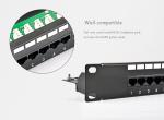 Professional 110 IDC / Krone IDC Cat3 Patch Panel , 25 / 50 Port Voice Patch