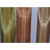 Buy cheap Oem 77um Copper Mesh Screen For Furniture Decorating from wholesalers