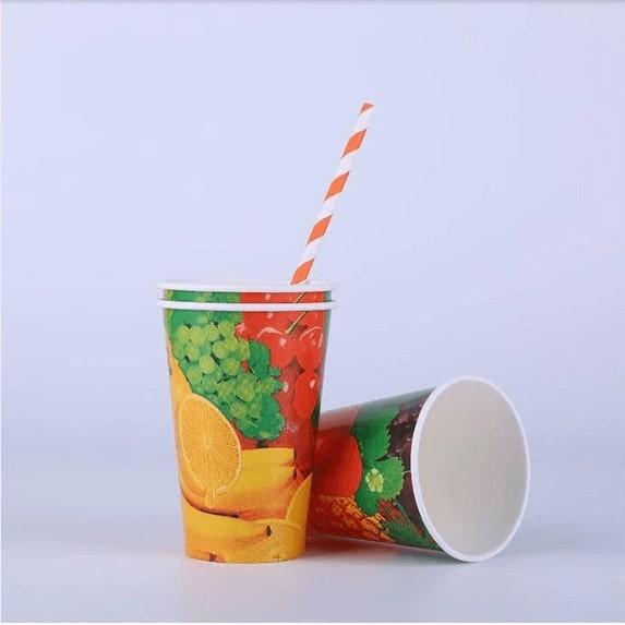 Buy cheap 2.5oz - 32oz Paper Cold Cups Bpa Free Customized For Ice Filled Beverages from wholesalers