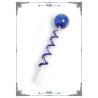 Buy cheap Blue Pyrex Glass Oil Burner Mini Glass Water Bong Oil Burning Pipe Orange Smoking from wholesalers