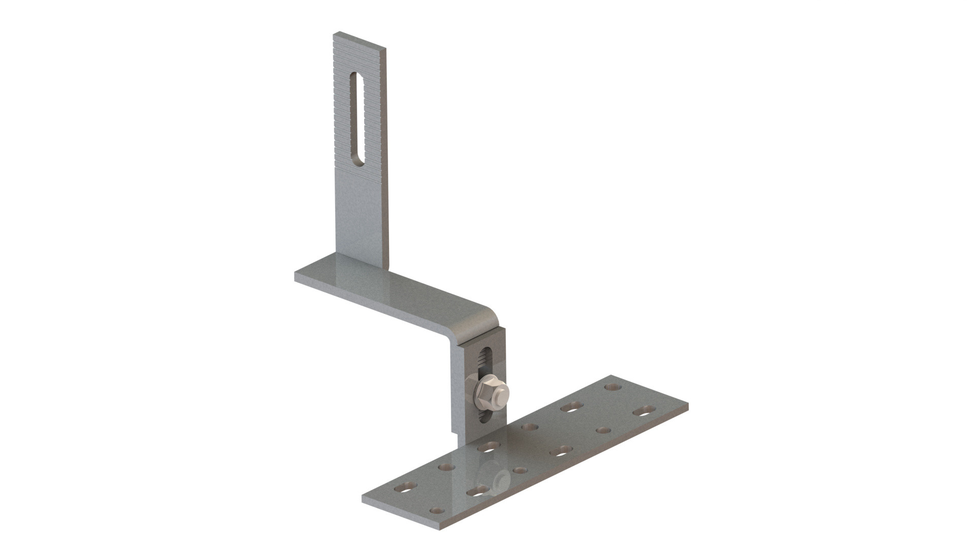 Adjustable Aluminum Tile Roof Solar Mounting System Household Panel Hooks