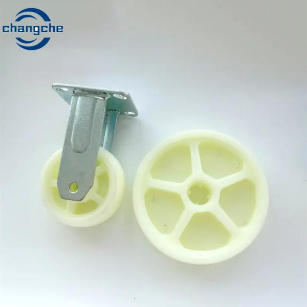 Buy cheap Black Swivel Plate Caster Wheels with Brake Lock Heavy Duty Wheels from wholesalers