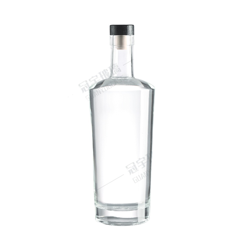 750 ml Clear Glass Bottle with Cork Body Material Glass OEM/ODM Welcome to Buyers
