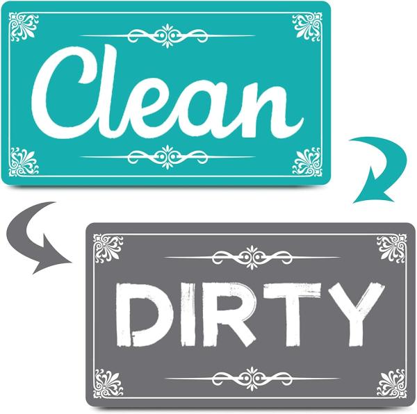 Buy cheap Customized 2mm Kitchen Clean Dirty Dishwasher Clean Sign Magnet 3.54*1.97inch from wholesalers