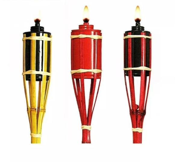 Buy cheap Yard Deck Decoration Outdoor Natural Bamboo Torch Bamboo Tiki Torch from wholesalers
