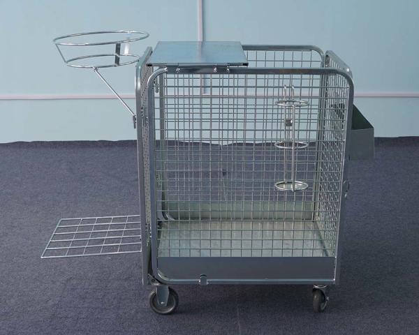 Buy cheap Strong Logistics Cage Trolley / Heavy Duty Shopping Cart 300kg Load Capacity from wholesalers