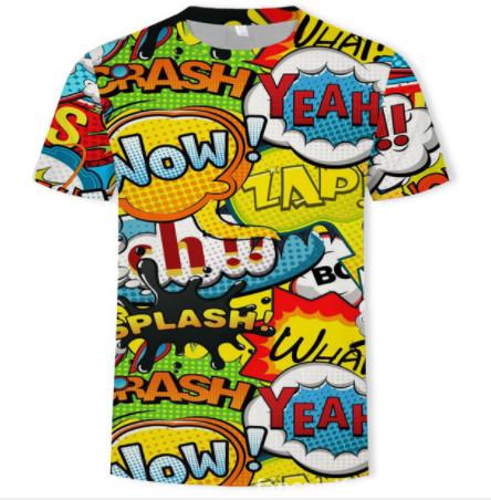 Buy cheap O Neck Adults Full Sublimation Printing T Shirts Anti Pilling Eco Friendly from wholesalers