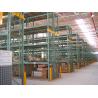 Buy cheap Green Heavy Duty Pallet Racking System , Industrial Steel Storage Racks from wholesalers