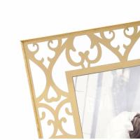 Buy cheap Desktop Stand Personalised Glass Picture Frames Contemporary Gold Design product