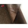 Buy cheap 100% Polyester Fake Leather Sofa Fabric , Warp Knitted Faux Suede Fabric from wholesalers