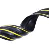 Buy cheap Black Yellow Line General Garage Door Threshold Sealing Strip for 20-220mm Width from wholesalers