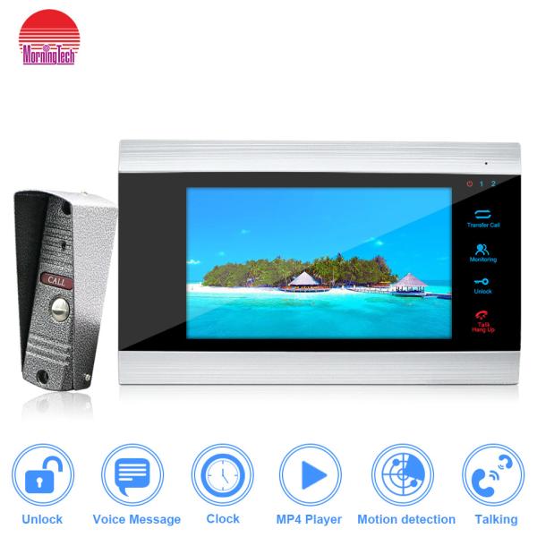 Analog video door phone wire villa/building/apartment video door phone with