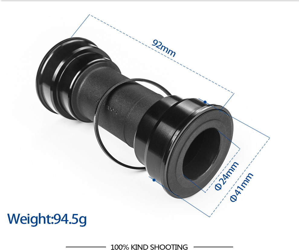 Aluminum Alloy Cycle Spare Parts Road Mountain Bike Bottom Bracket BB92