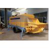 Buy cheap 50m3 / H Mobile Electric Concrete Pump Construction Equipment For CLC Blocks from wholesalers