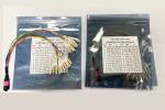12F MTP MPO Fiber Patch Cable PVC LSZH Hytrel Jacket Ratings