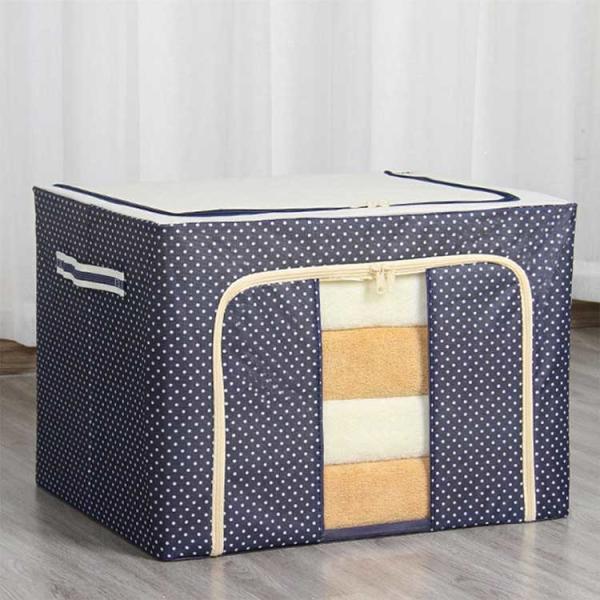 Buy cheap Multiscene Ultralight Fabric Household Storage Containers With Steel Frame 60*42*40cm from wholesalers