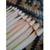 Buy cheap Sweater Knitting Circular Bamboo Handle Crochet Hooks Smooth Weave Craft Needle from wholesalers