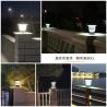Buy cheap Aluminum Die Cast PC Shade Outdoor Water Proof Fence Solar LED Garden Gate Pillar Light from wholesalers