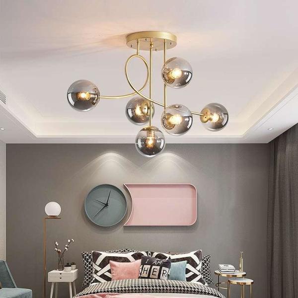 Buy cheap Modern Glass Ball Chandeliers for Dining Room Kitchen Living Room Bedroom Hanging modern led chandeliers(WH-MI-283) from wholesalers