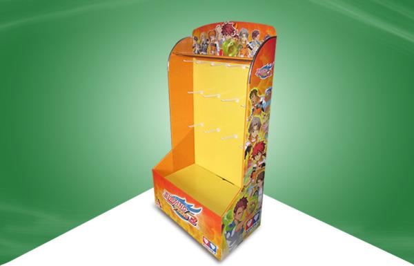Buy cheap Yellow Retail Desktop Pop Cardboard Display Stand For Kid ' S Game Products from wholesalers