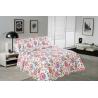 Buy cheap Cockscomb Flower Double Bed Quilt Covers , Microfiber Fabric Quilt Cover Sets from wholesalers