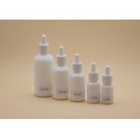 Buy cheap White Ceramic Essential Oil Dropper Bottles 15ml Capacity Smooth Surface product