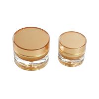 Buy cheap Customized Bottle Color Acrylic Cosmetic Container Cream Jar for Unique Shape product