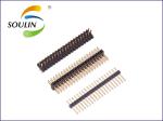 Buy cheap Durable 1.27Mm Pin Header Connectors Single Row Waterproof Gold Plated from wholesalers