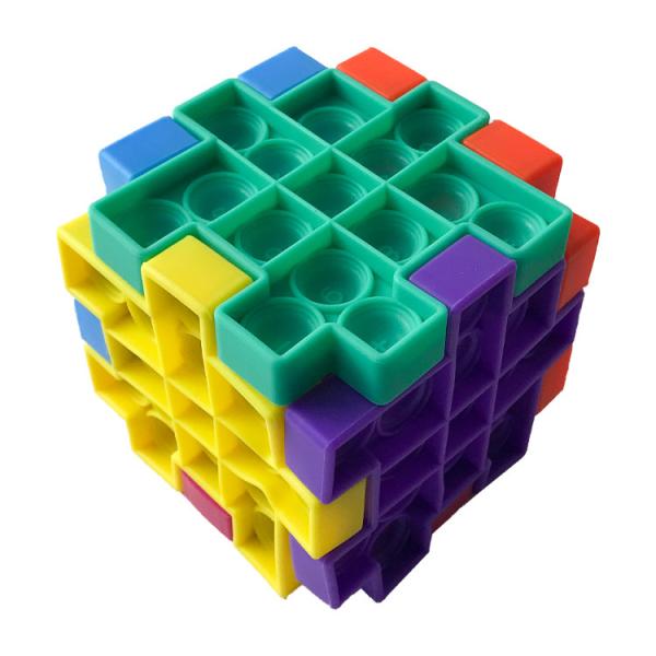 Buy cheap 3D Children'S Educational Toy Poppit Infinity Cube Fidget Toy Customized Color from wholesalers