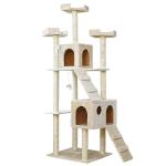 Pet Supplies Four Poster Cat Bed Toy Cat Climbing Frame Cat Scratch Board Cat