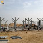 Durable Multi Storey Steel Building Construction Steel Frame Apartment Building