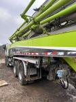 Used Zoomlion 63m concrete pump truck price in 2019, special sale