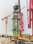 2021 Zoomlion Wa7025-10e Used Tower Crane in Original Condition with GS