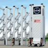 Buy cheap Aluminum Electric Retractable Collapsible Gate Auto Residential Door from wholesalers