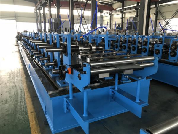 Buy cheap Top Hat Galvanized Sheet Material Roll Forming Machine With Post Cutting System Thickness 2.0mm from wholesalers