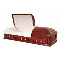 Buy cheap High Glossing Cherry Wood Casket Long Life Time For Cremation Star Ocean product