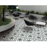 Buy cheap SGS Clay Indoor Porcelain Tiles 0.03 W.A Carpet Style Ceramic 20x20cm from wholesalers