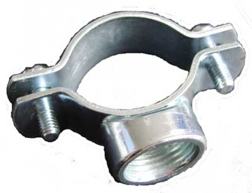 Stamping Hardware Parts Stainless Steel Metal Pole Clamps with Thumb Screw