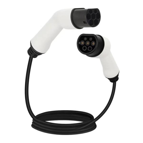 Buy cheap 1 / 3 Phase 5m EV Charging Cable 16A 3.5kW 11KW Type 2 To Type 2 Charging Cable from wholesalers