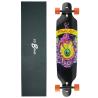 Buy cheap 8layers Canadian Maple Longboard Deck Skateboards With Matte Painting Alu Trucks from wholesalers