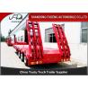 Buy cheap FUWA / BPW Axle Low Bed Semi Trailer High Tensile Steel Q345B Material from wholesalers