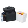 Buy cheap Two Compartments Insulated Food Cooler Bags With Removable Leak Proof Plastic Hardliner Bucket from wholesalers