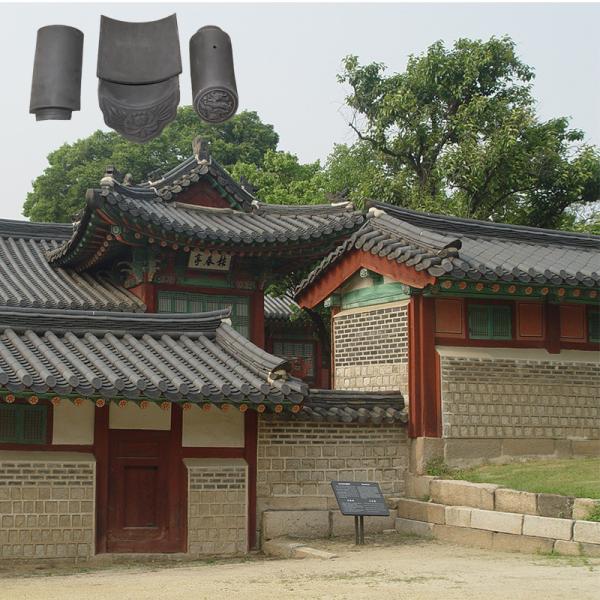 Buy cheap Antique Chinese Terracotta Roof Tiles Traditional Asian Style Clay Roofing Material For Hotels Villas from wholesalers