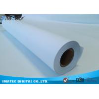 Buy cheap Untearable 240 Micron Synthetic Polypropylene Paper Rolls For Roll Up Dispaly product