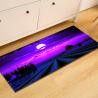 Buy cheap Lavender Absorbent Entrance Door Mat Anti Skid Washable Kitchen Carpet from wholesalers