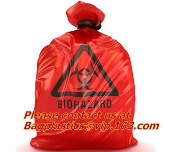 Buy cheap Biohazard Plastic Bags, Biohazard Bags, Red Biohazard Waste Bags, Medical waste Bag, infectious bags, bagplastics, bagea from wholesalers